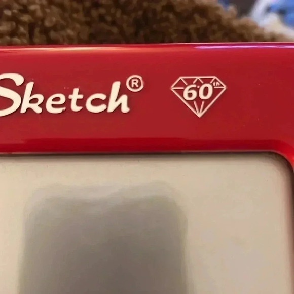Etch A Sketch Kids 60th Anniversary Series Classic Red Drawing Toy - Picture 7 of 7